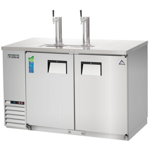 Everest 59" Direct Draw Keg Refrigerator EBD2-SS