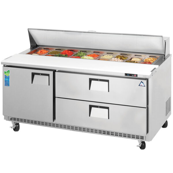 Everest 71 1/2" Drawer Sandwich Prep. Table EPBNR3-D2