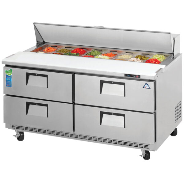 Everest 59 1/2" Drawer Sandwich Prep. Table EPBNWR2-D4