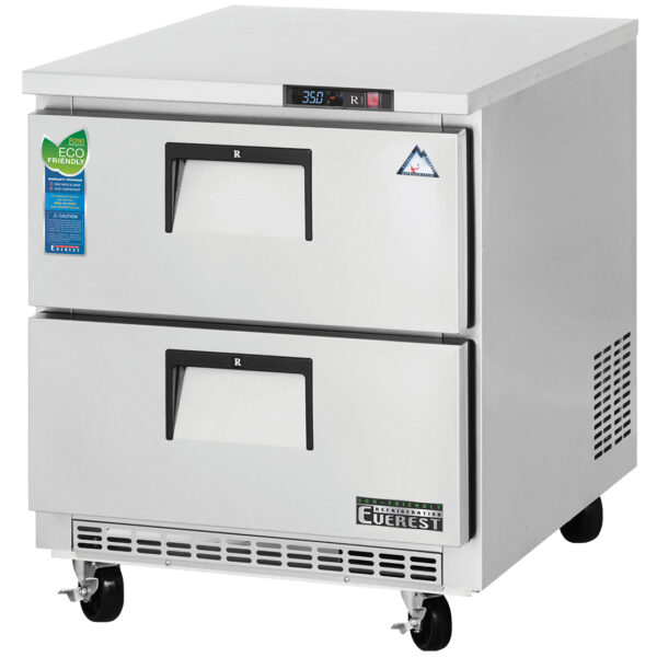 Everest 27 1/2" Under Counter Refrigerator ETBR1-D2