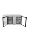 Atosa SBB69GGRAUS1 — 69″ Shallow Depth Back Bar Cooler with Glass Doors - Image 2