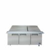 MSF8308GR — 72″ Refrigerated Mega Top Sandwich Prep. Table