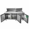 MSF8308GR — 72″ Refrigerated Mega Top Sandwich Prep. Table - Image 2