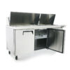 MSF8308GR — 72″ Refrigerated Mega Top Sandwich Prep. Table - Image 4