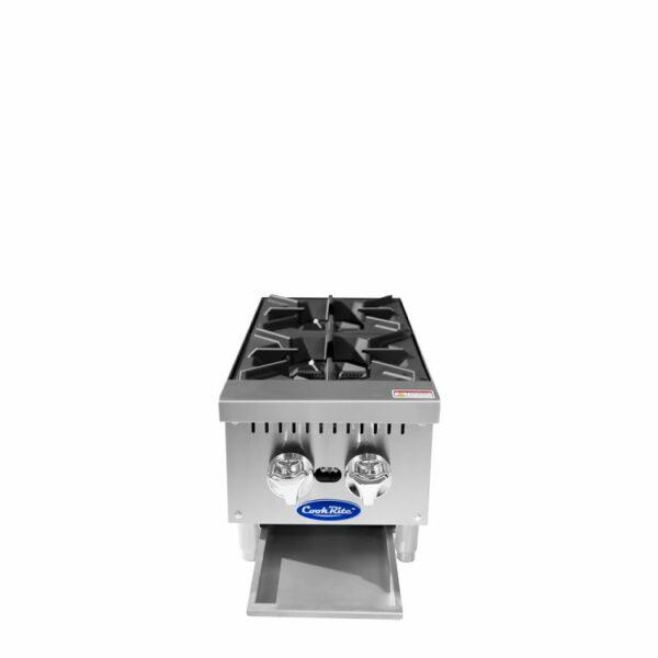 ACHP-2 — 12″ Two (2) Burner Hot Plate - Image 2