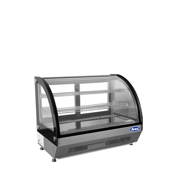 CRDC-35 — Countertop Refrigerated Curved Display Case (3.5 cu ft) - Image 2