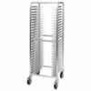 AWPR-26BK- Winco 26-Tier Pizza Pan Rack with Brakes, 2″ Spacing, Aluminum, Welded