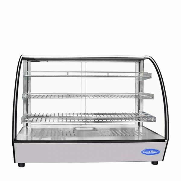 Atosa CHDC-56 — Countertop Heated Curved Display Case (5.6 cu ft)