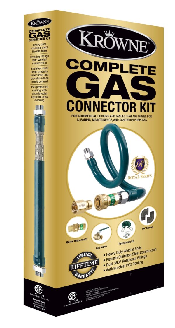 M7548K- Krowne Gas Connector Complete Kit 3/4" X 48" - Image 2